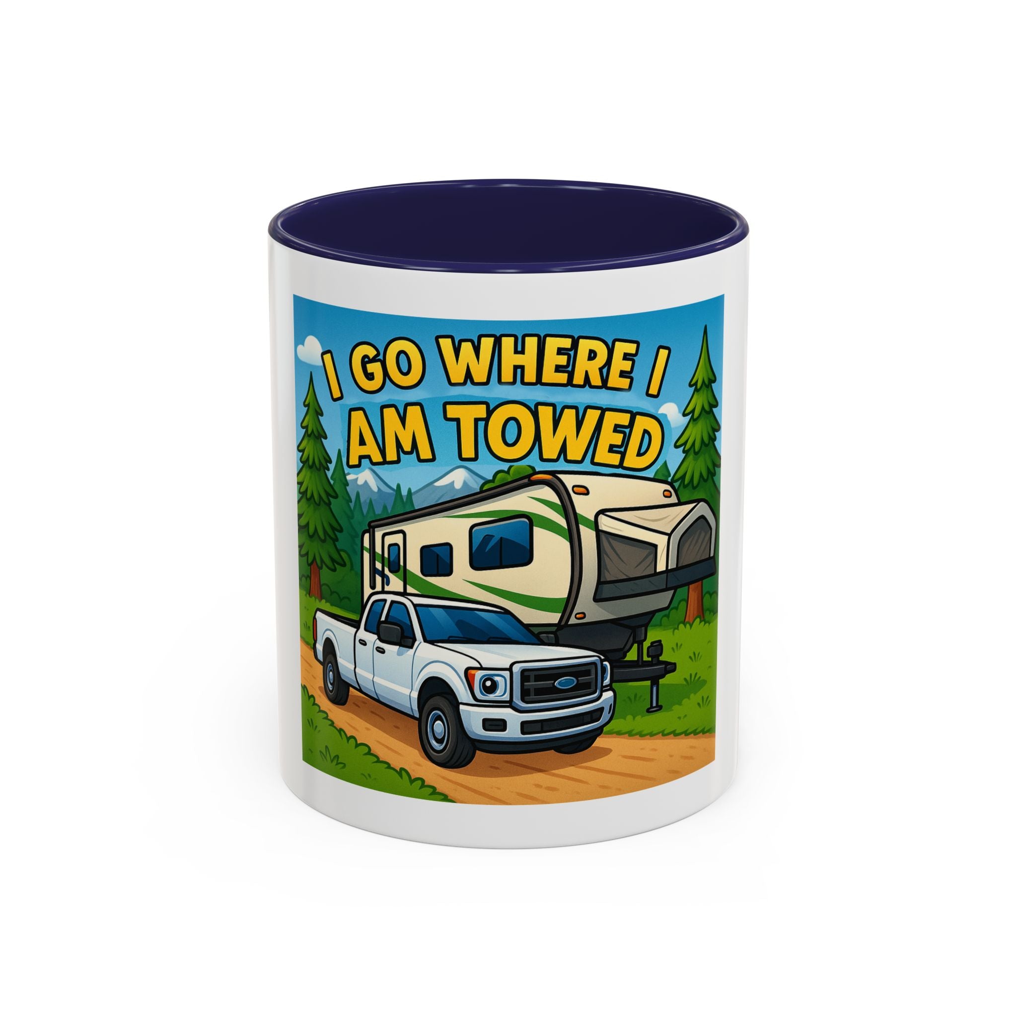 Adventure Camping Coffee Mug, RV Lover Gift, Hiking Mug, Travel Enthusiast Ceramic Cup, Nature Lover Drinkware