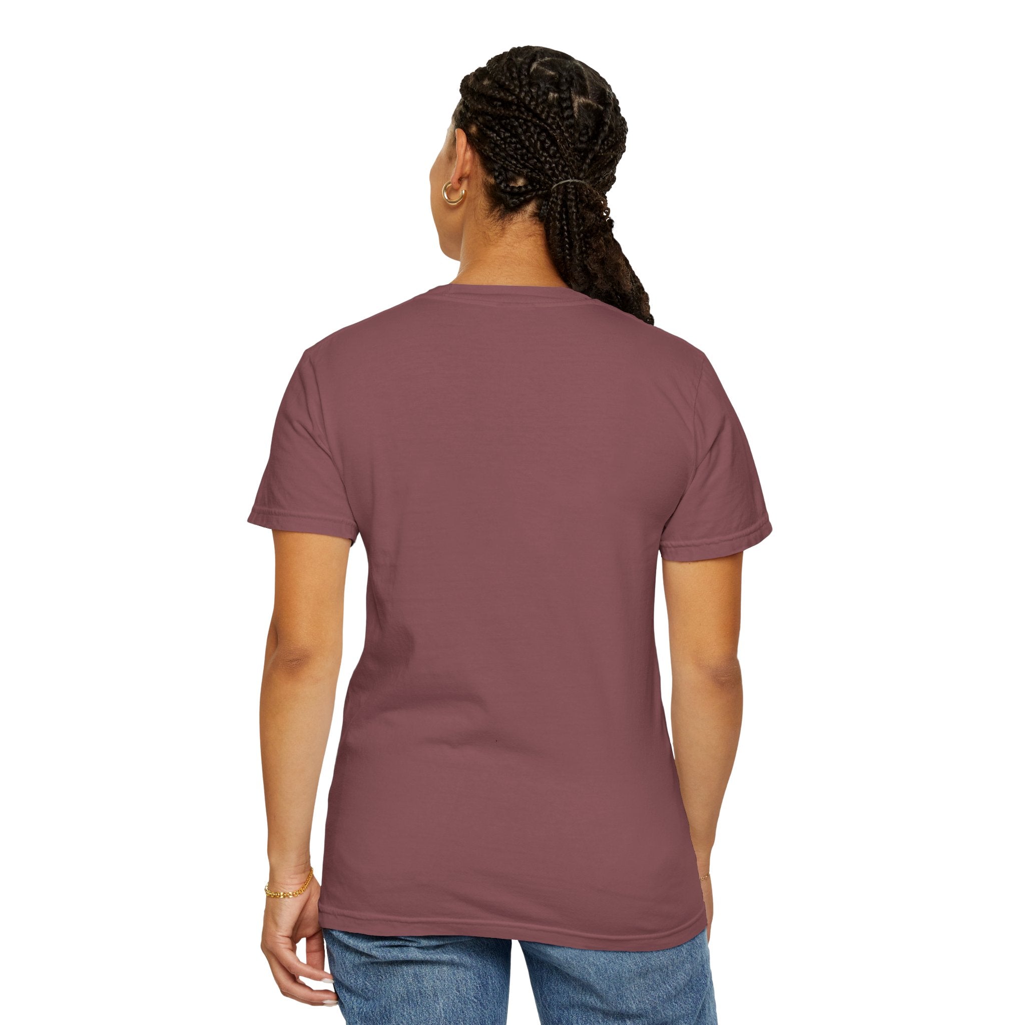 Camp Hair Don't Care T-Shirt, Unisex Garment-Dyed Tee, Camping Apparel, Funny Summer Shirt, Outdoor Lovers Gift, Vacation Essential