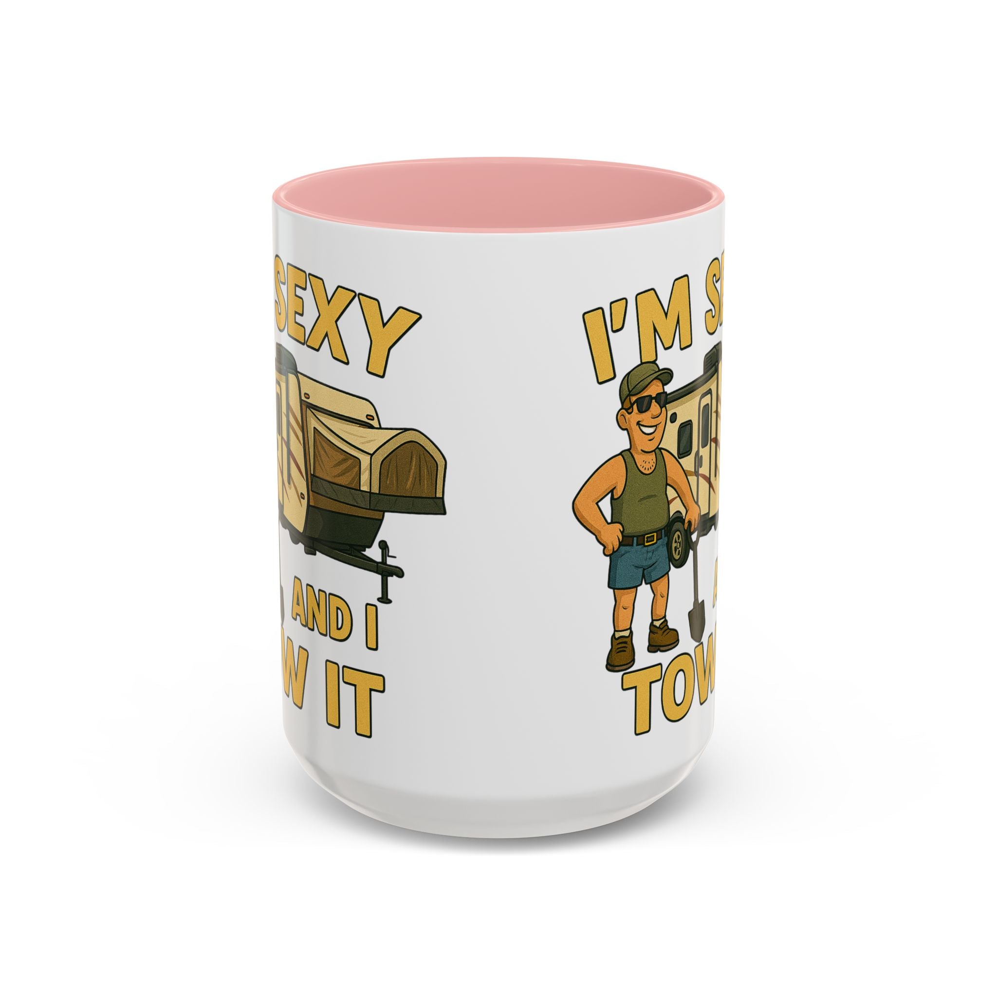 Playful Camping Mug, Funny Coffee Cup, Camper Gift, RV Lover's Accessory, Outdoor Adventure Mug