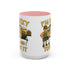 Playful Camping Mug, Funny Coffee Cup, Camper Gift, RV Lover's Accessory, Outdoor Adventure Mug
