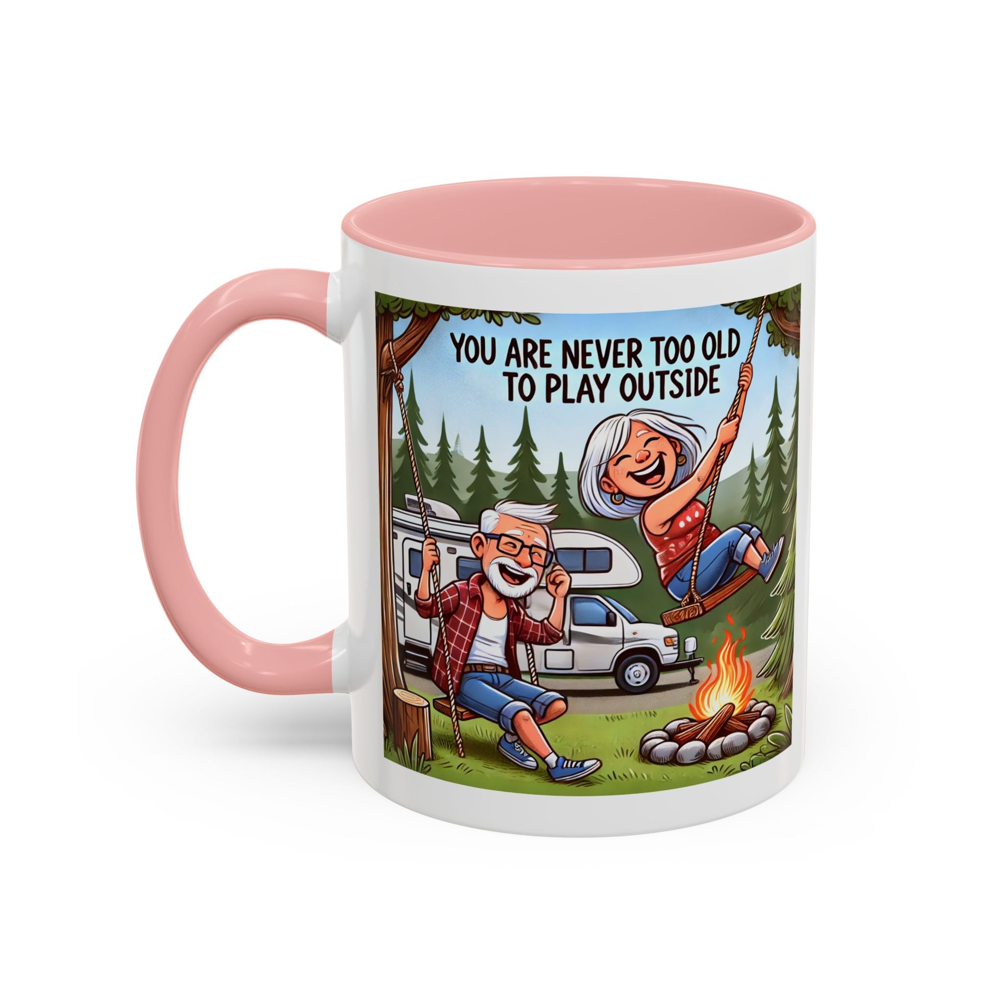 Mug - You are Never Too Old to Play Outside Coffee Mug (11, 15oz)