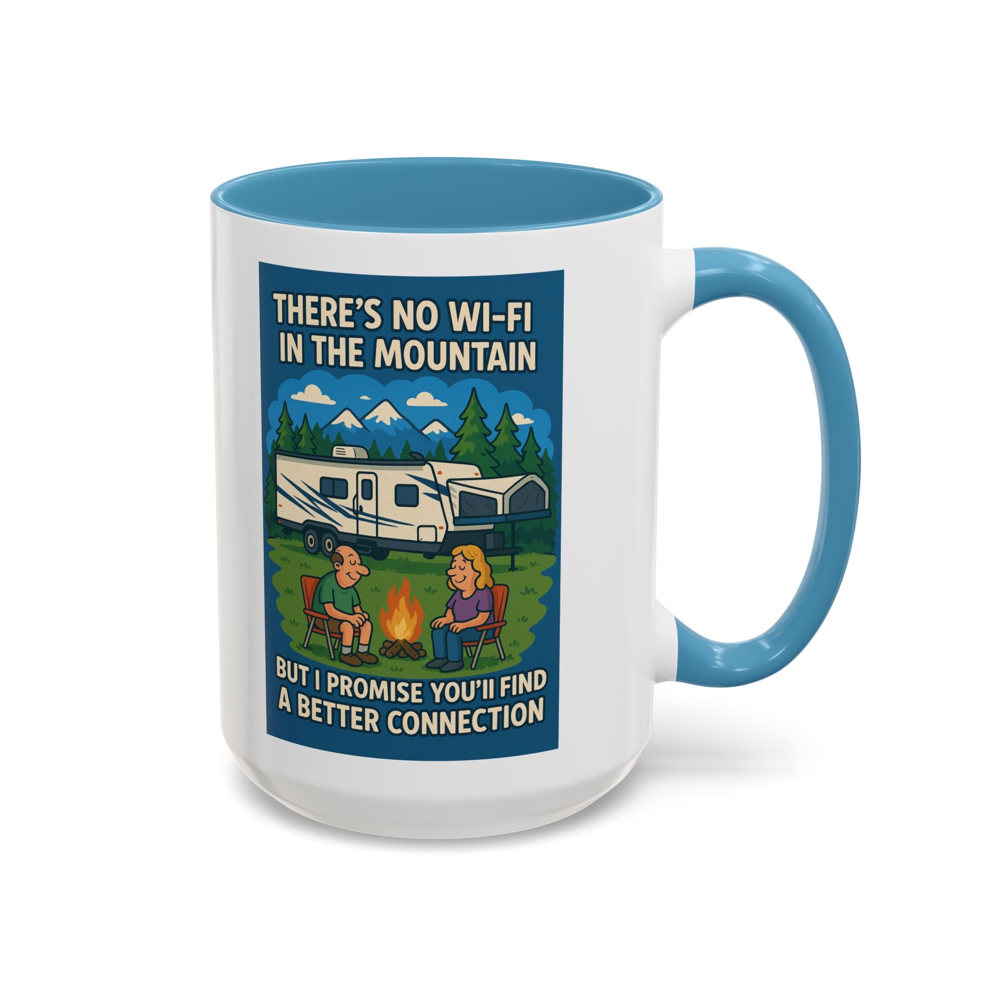 Nature Connection Coffee Mug - Adventure, Camping, Outdoor Gift, Travel Mug, Hiking Coffee Cup