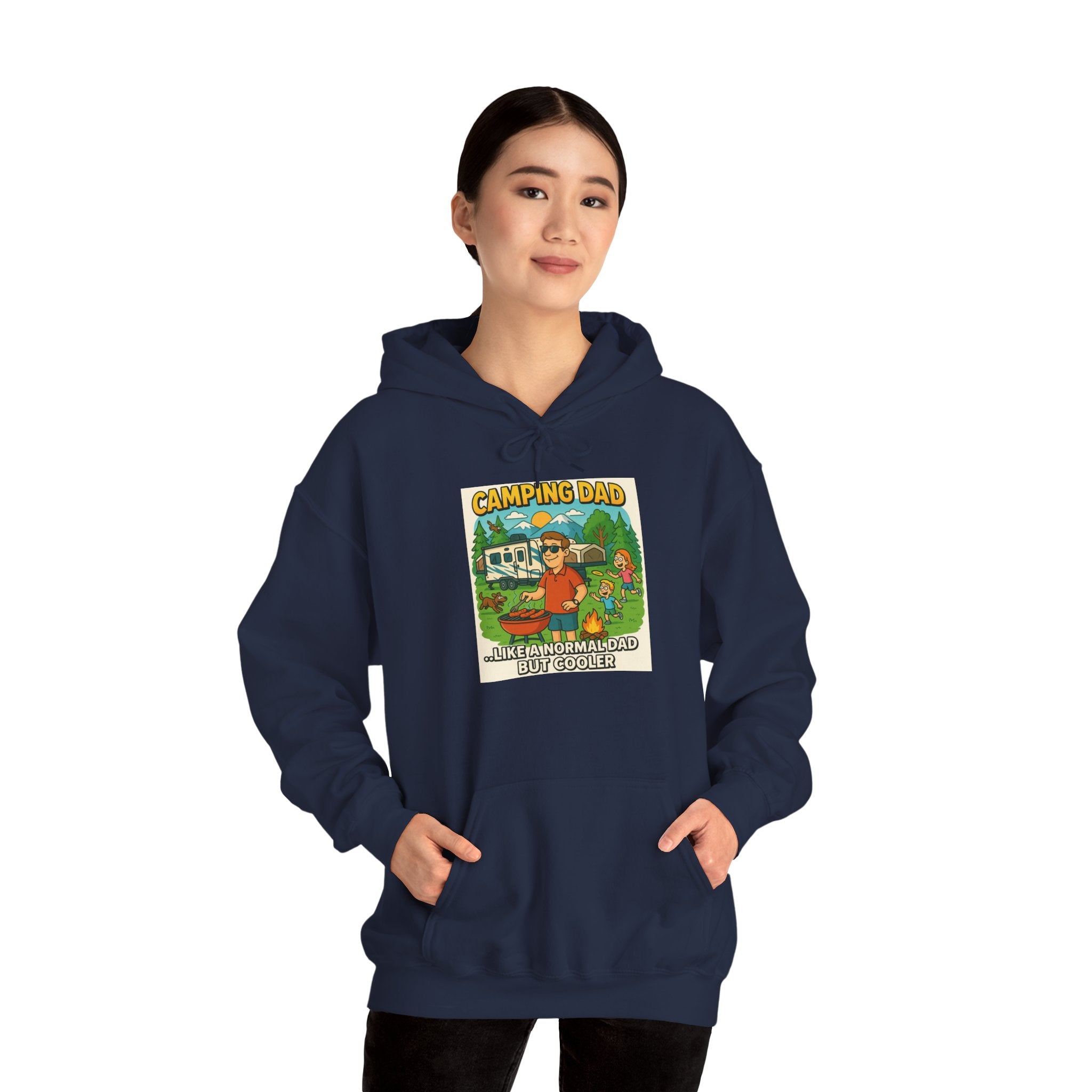 Camping Dad Unisex Heavy Blend Hoodie