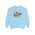 I Camp Unisex Garment-Dyed Sweatshirt - Cozy Camping Apparel for Outdoor Lovers