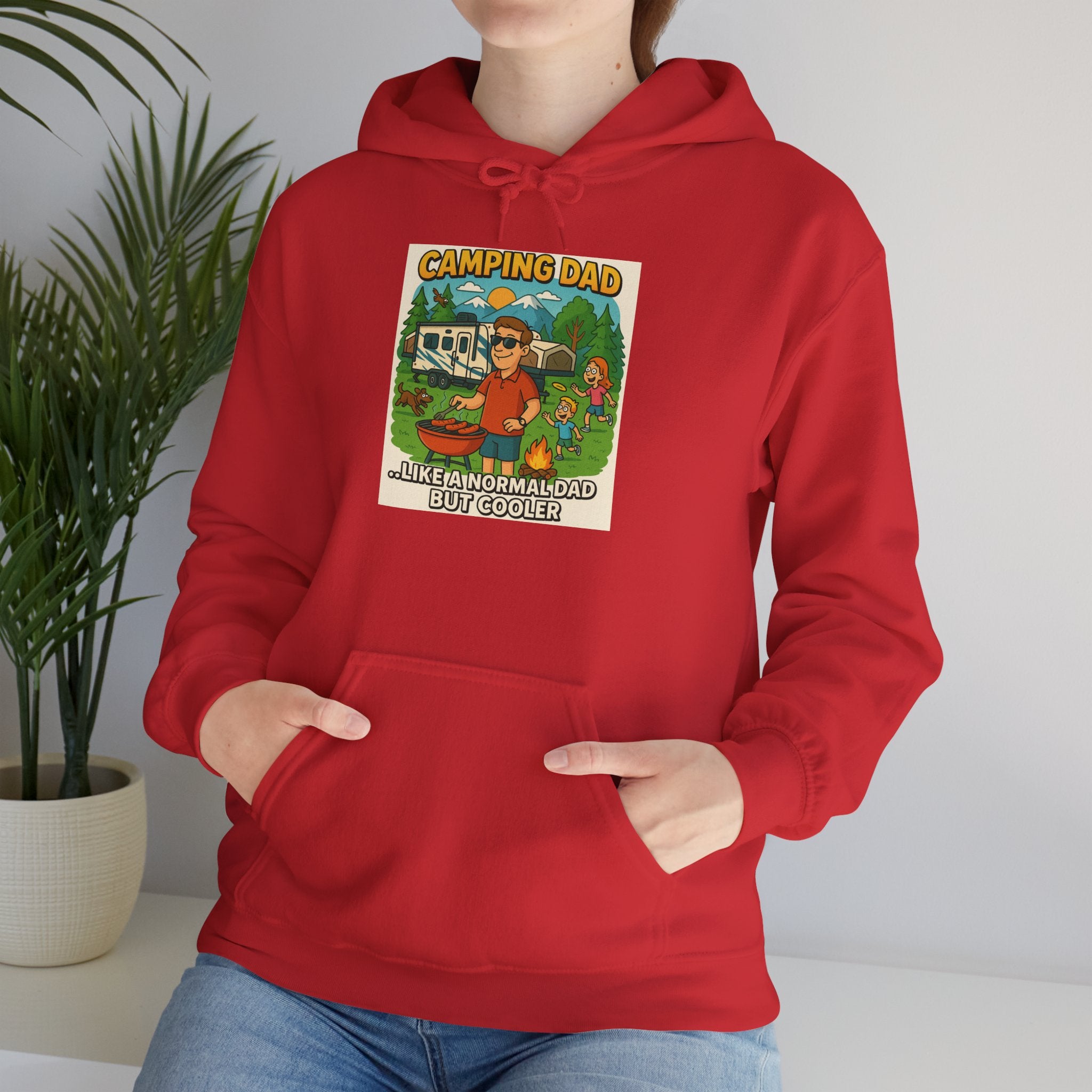 Camping Dad Unisex Heavy Blend Hoodie