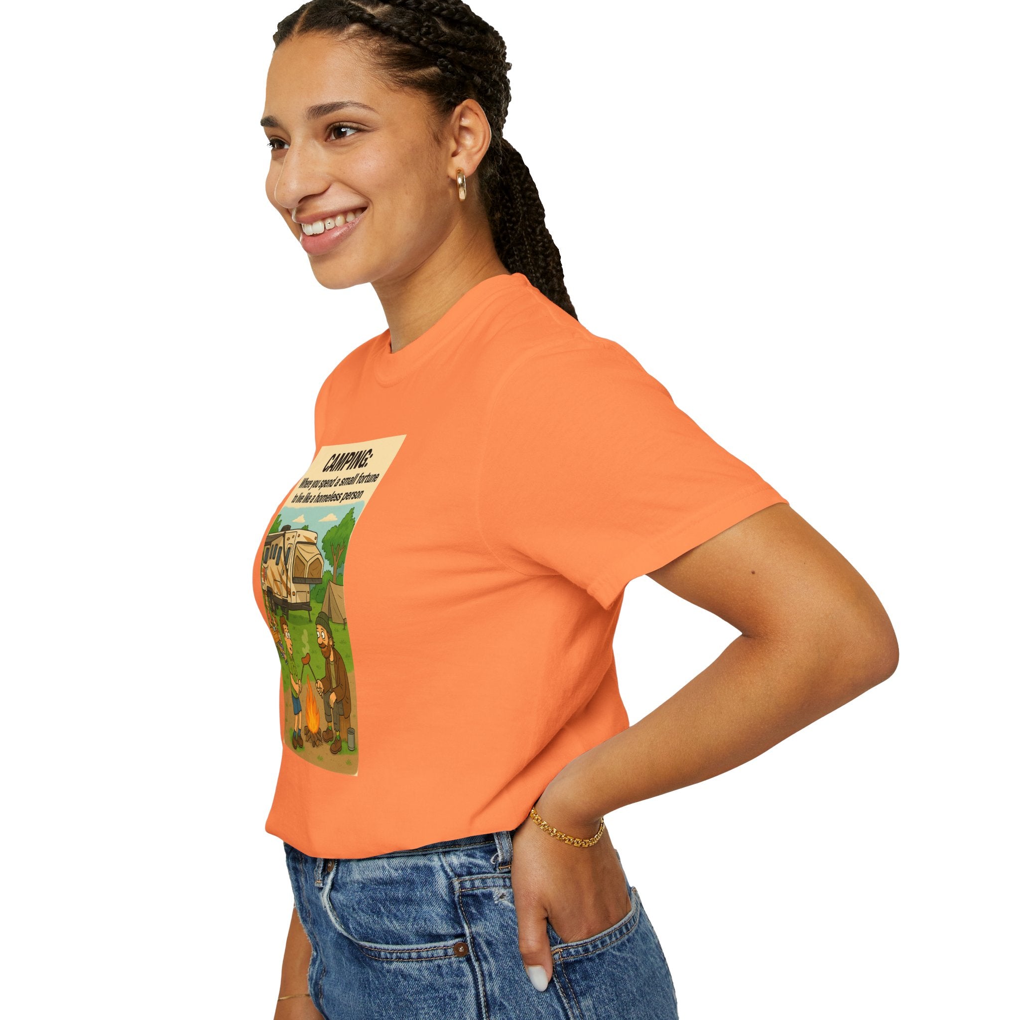 Camping Humor T-Shirt, Unisex Graphic Tee, Adventure Gift, Outdoor Lover Apparel, Funny Camping Shirt