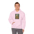 Camping Forecast Graphic Hoodie, Unisex Heavy Blend Sweatshirt, Outdoor Apparel, Weekend Getaway Gift, Nature Lover Clothing