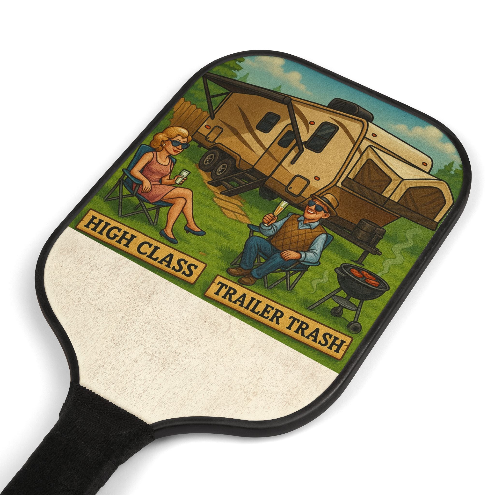 High Class Trailer Trash Pickleball Paddle Kit