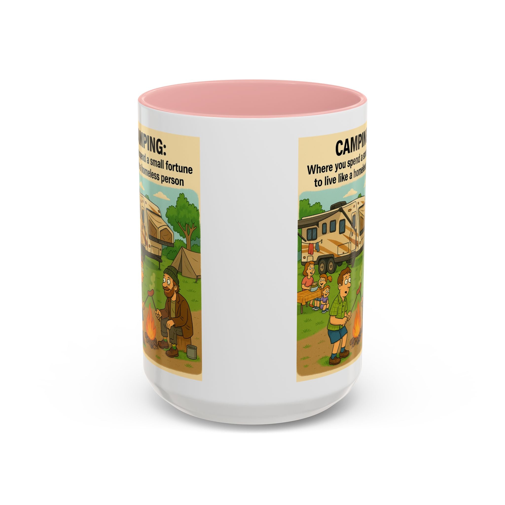 Camping Humor Coffee Mug, Hilarious Campfire Gift, Funny Mug for Outdoors Lovers, Adventure Lover's Coffee Cup, Unique Camping Present