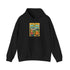 Retro Graphic Hooded Sweatshirt, Cozy Unisex Hoodie for Casual Days, Perfect Gift for Friends, Fall and Winter Fashion