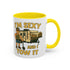 Playful Camping Mug, Funny Coffee Cup, Camper Gift, RV Lover's Accessory, Outdoor Adventure Mug