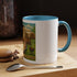 High Class Trailer Trash Coffee Mug - Fun Campfire Ceramic Tea Cup