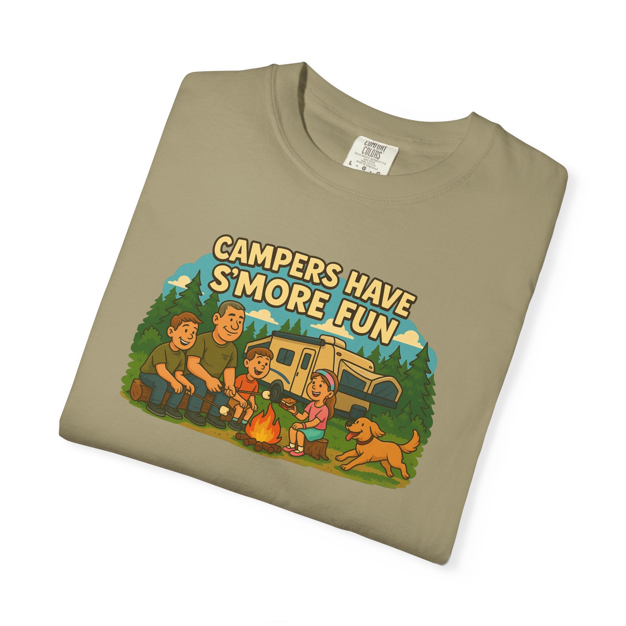 Camping T-Shirt for Outdoor Lovers, Perfect Gift for Campers, Adventure Tee, Vacation Shirt, Summer Fun Merchandise