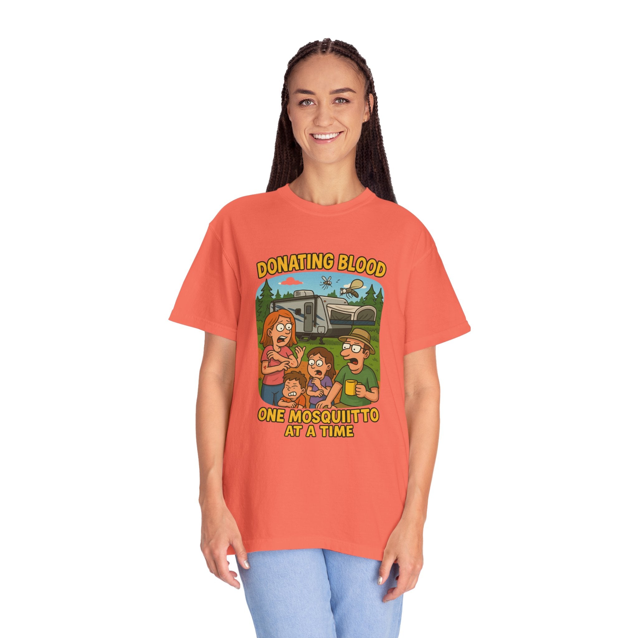 Playful Donation Humor Tee for Blood Donors, Perfect for Fundraisers, Special Events, Gifts, and Everyday Wear
