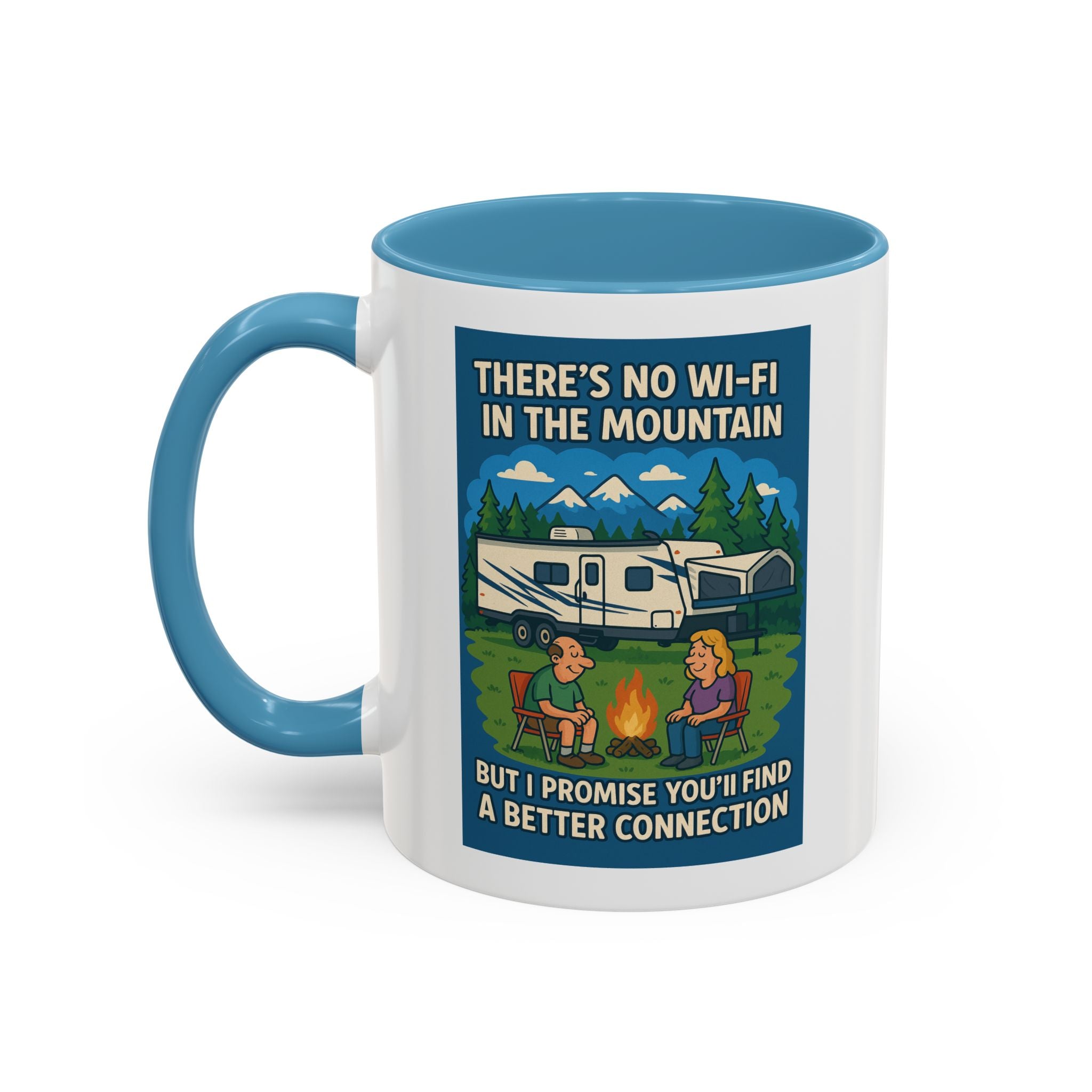 Nature Connection Coffee Mug - Adventure, Camping, Outdoor Gift, Travel Mug, Hiking Coffee Cup