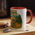 Campfire Adventure Mug - 'Campers Have S'more Fun', Outdoor Coffee Cup for Camping Lovers, Gifts for Nature Enthusiasts, S'mores Jokes