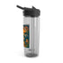 Campfire Adventures Water Bottle, RV Life, Outdoor Fun, Camping Gear, Hydration Bottle, Eco-Friendly Drinking