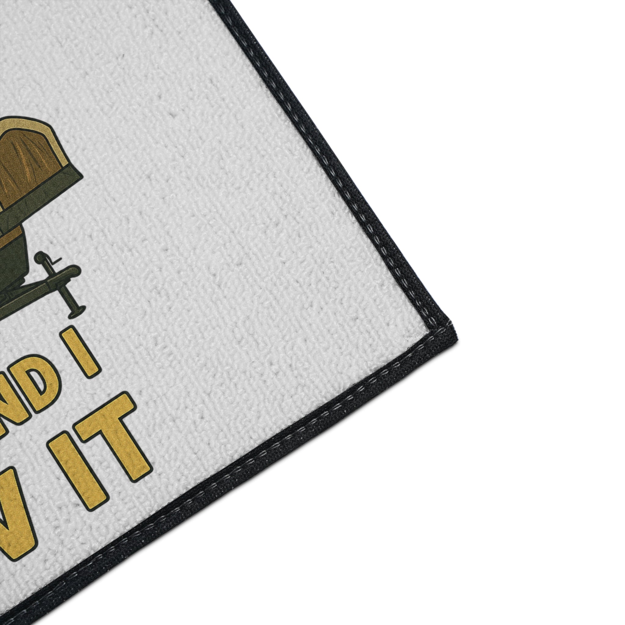 RV Themed Heavy Duty Floor Mat - Funny Camper Decor, Outdoor Rug, Farmhouse Welcome Mat, Camping Gift, Travel Vibes