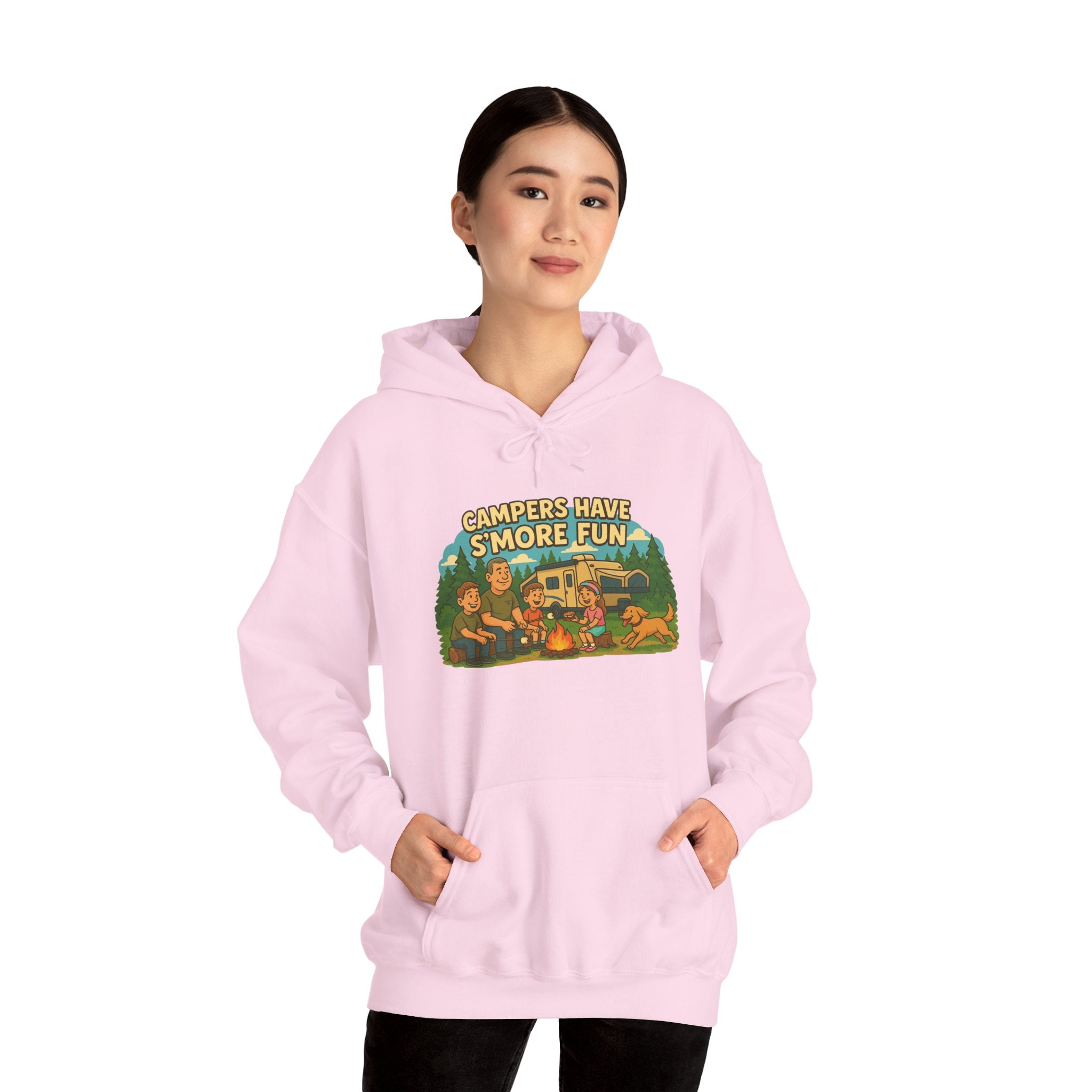 Campfire Vibes Hoodie - Perfect for Outdoor Lovers, Camping Trips, Nature Adventures, Gift for Campers, Cozy Hooded Sweatshirt