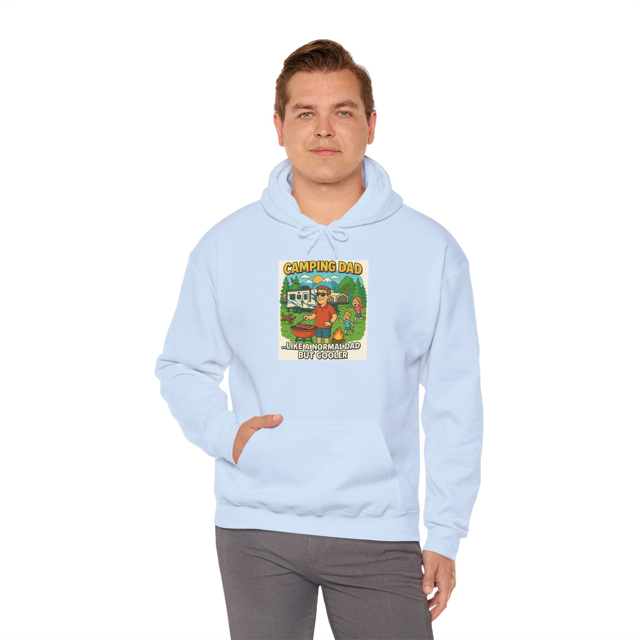 Camping Dad Unisex Heavy Blend Hoodie