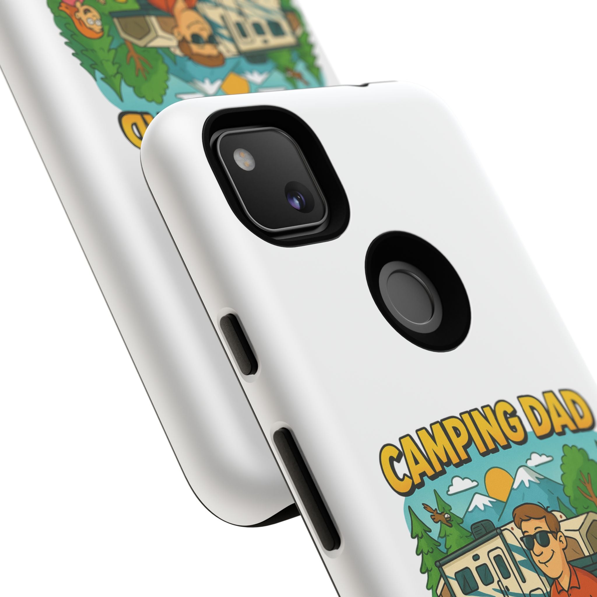 Camping Dad Phone Case - Unique Tough Cover for Outdoor Dads