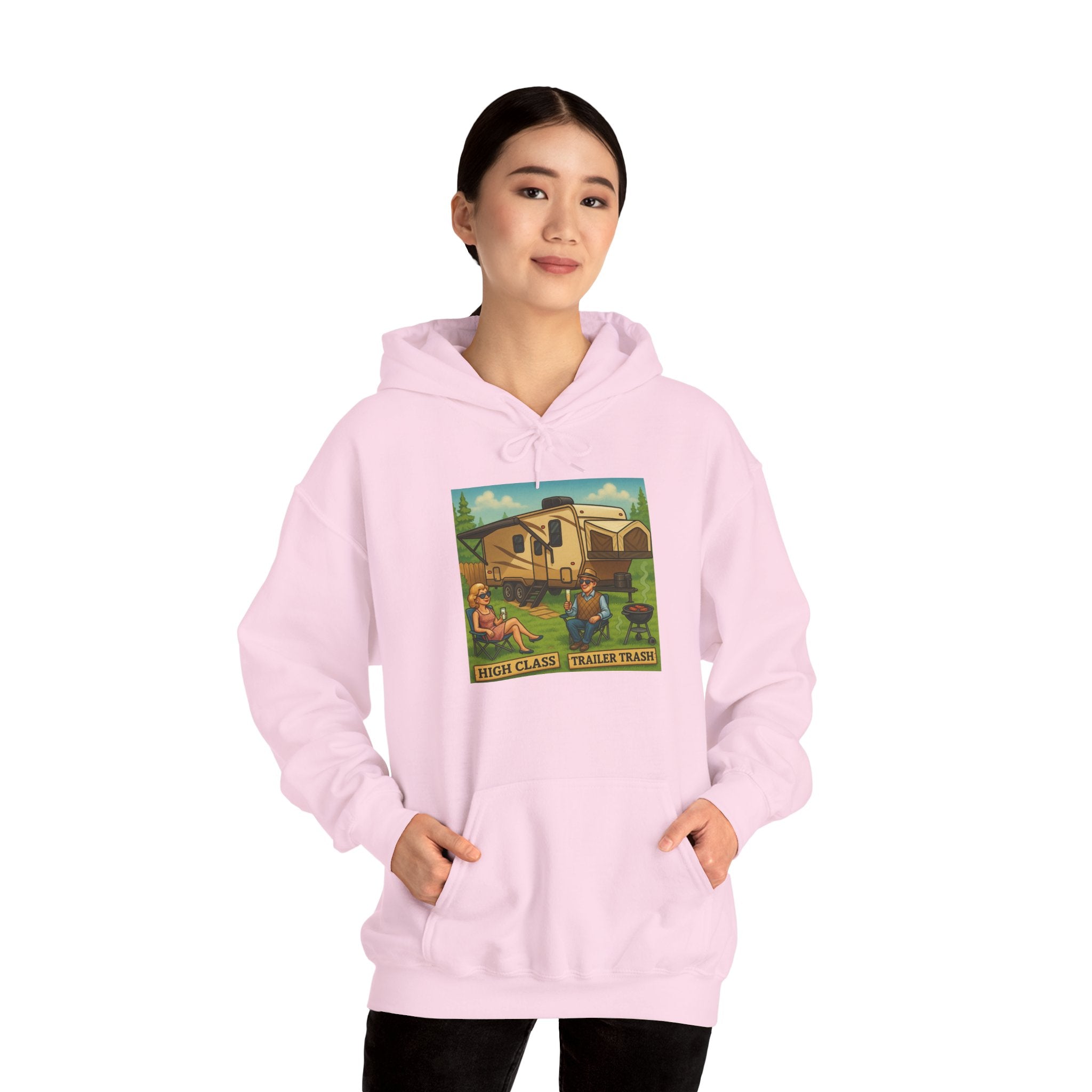 Italian Farm Scene Hoodie – Cozy Unisex Heavy Blend Sweatshirt