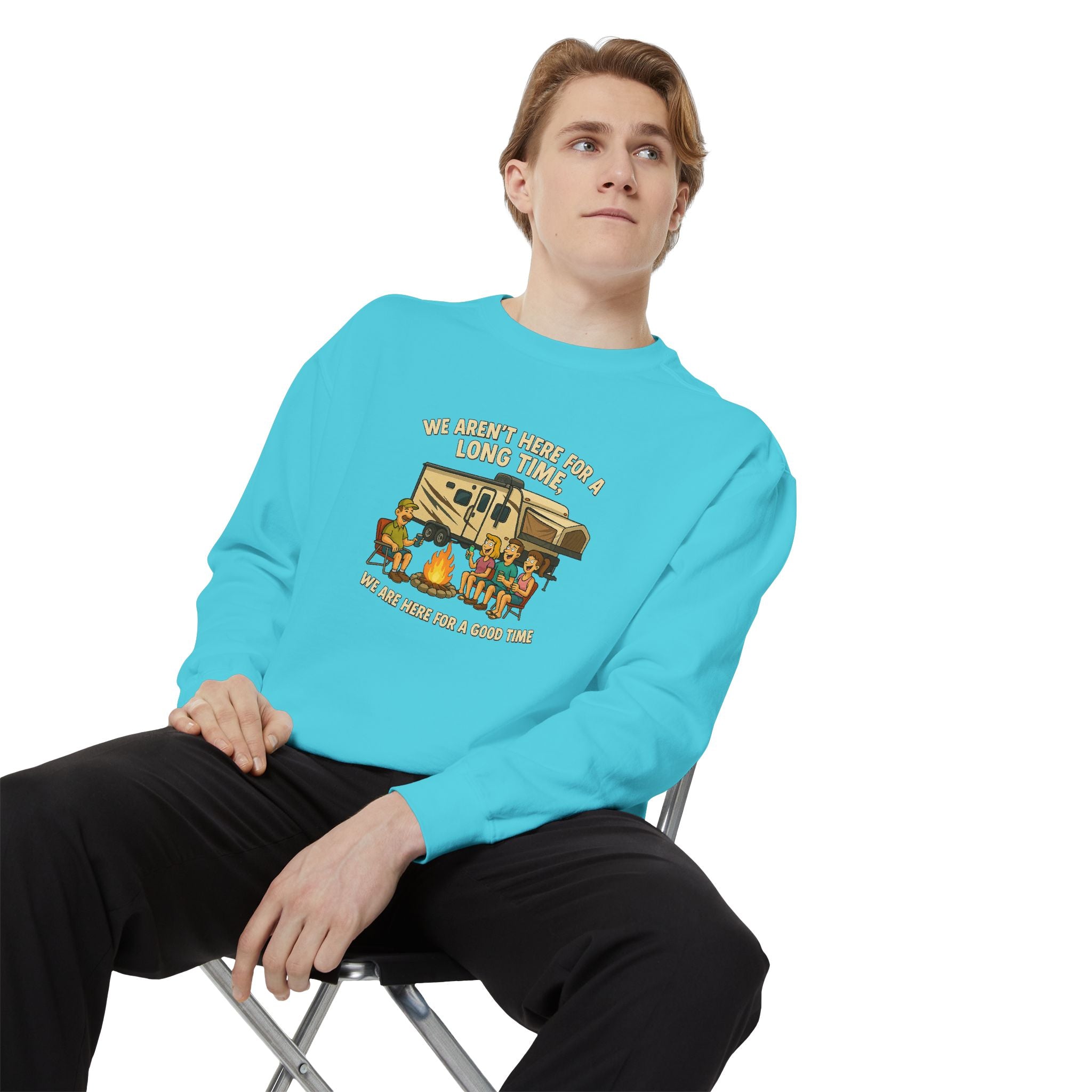 Camping Adventure Unisex Sweatshirt - Perfect for Outdoor Lovers
