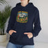 Campfire Adventure Hoodie with Retro Design, Cozy Gift for Outdoor Lovers, Perfect for Camping, Road Trips, and Casual Wear