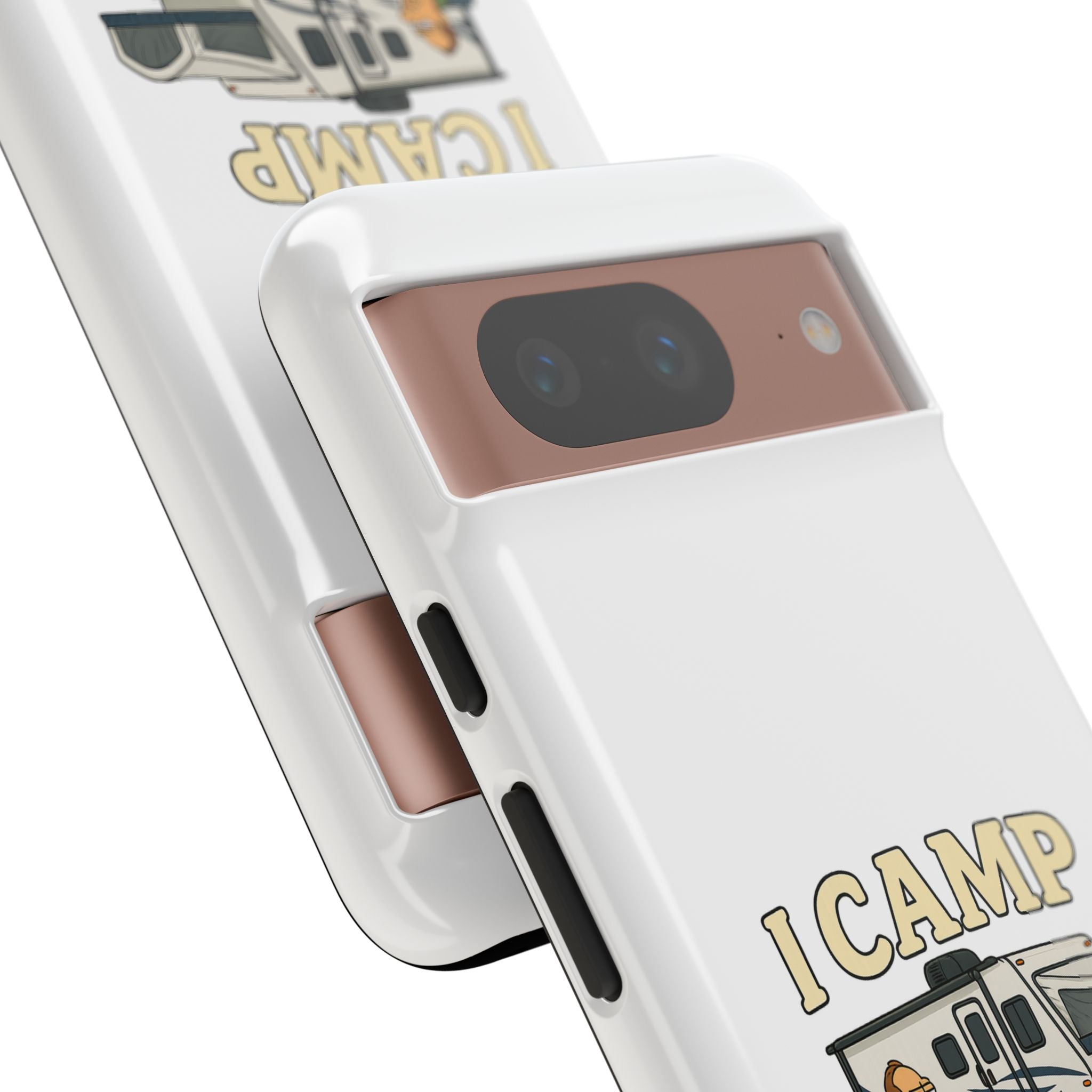 Camping Phone Case - I Camp Because Punching People is Frowned Upon