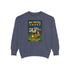 My Hotel Sweatshirt - Cozy Camping Apparel, Unisex Garment-Dyed Sweatshirt for Outdoor Lovers, Perfect for Bonfire Nights, Gift for Campers