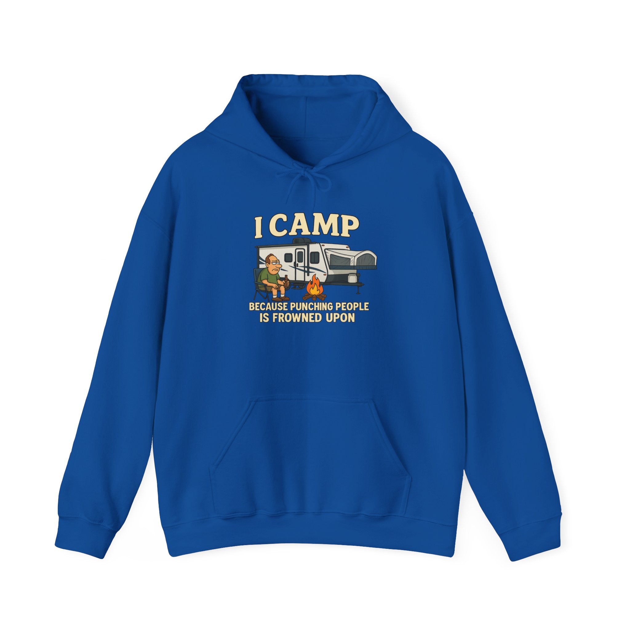 I Camp Unisex Heavy Blend™ Hoodie - Perfect for Outdoor Lovers