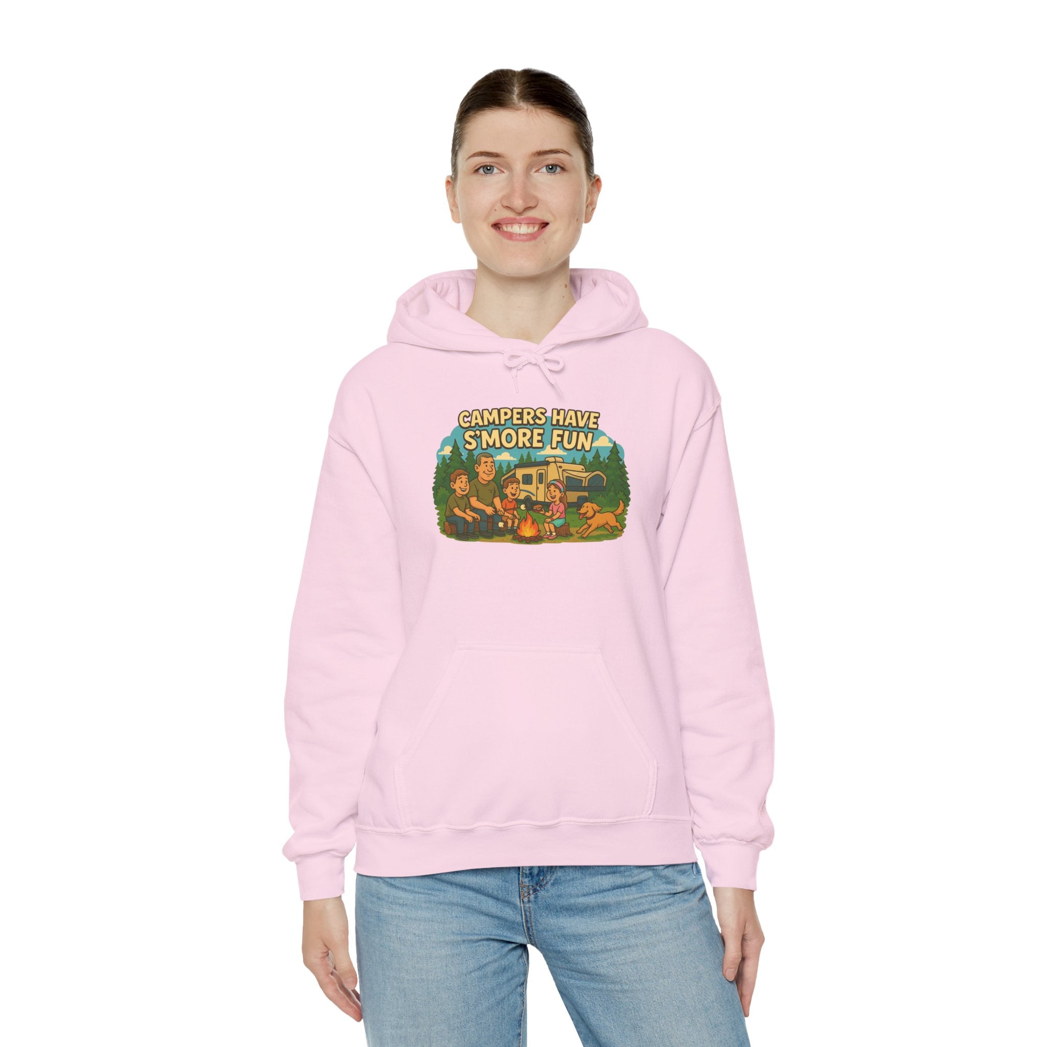 Campfire Vibes Hoodie - Perfect for Outdoor Lovers, Camping Trips, Nature Adventures, Gift for Campers, Cozy Hooded Sweatshirt