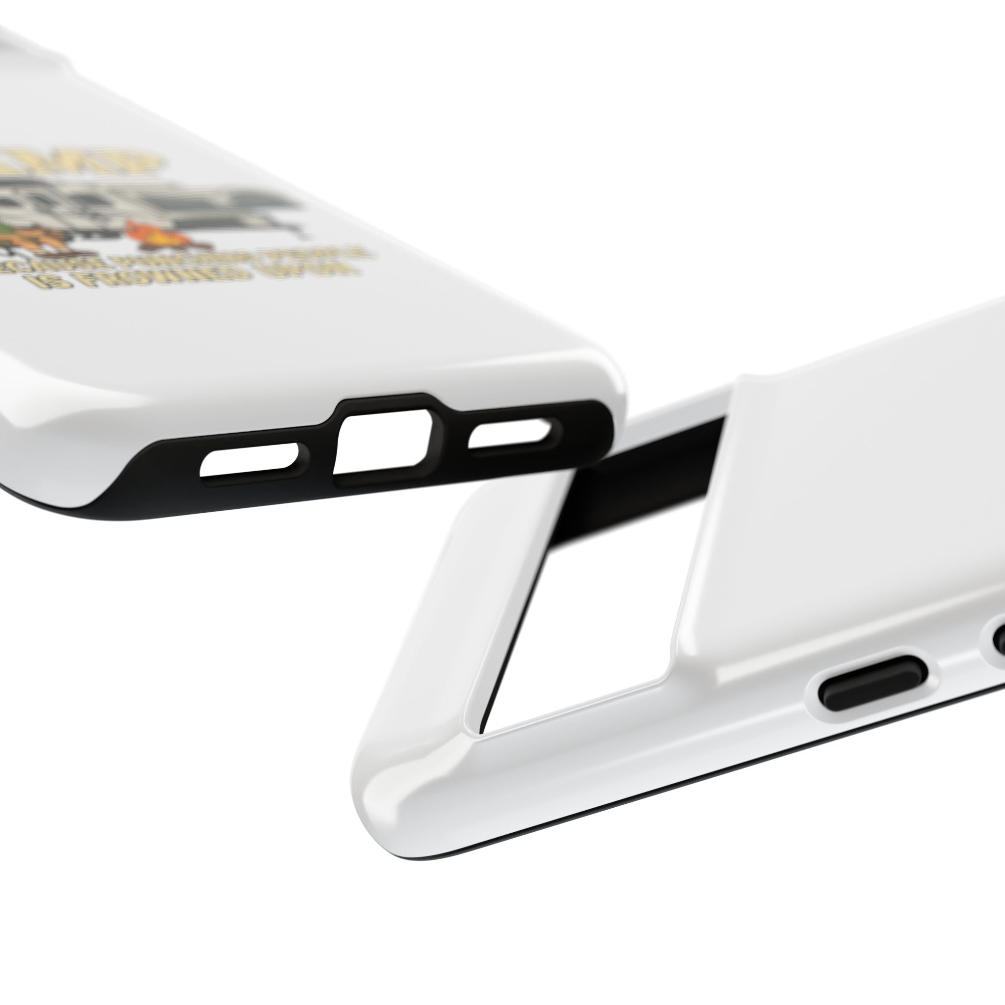 Camping Phone Case - I Camp Because Punching People is Frowned Upon