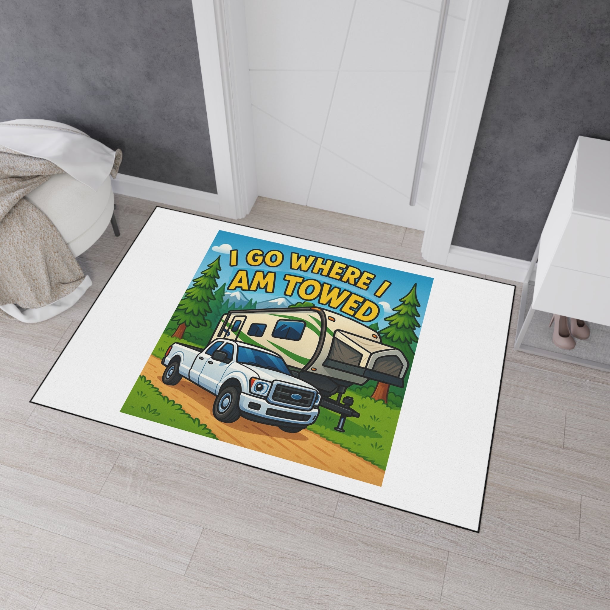 RV Adventures Heavy Duty Floor Mat - Durable Outdoor Rug for Campers and Travelers, Outdoor Welcome Mat, Camping Gifts, Travel Decor, [...]