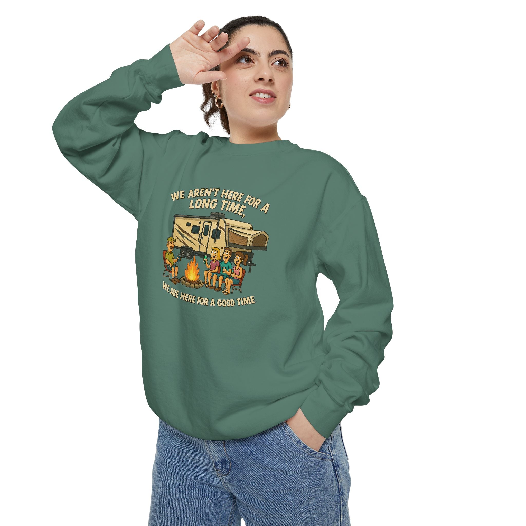 Camping Adventure Unisex Sweatshirt - Perfect for Outdoor Lovers