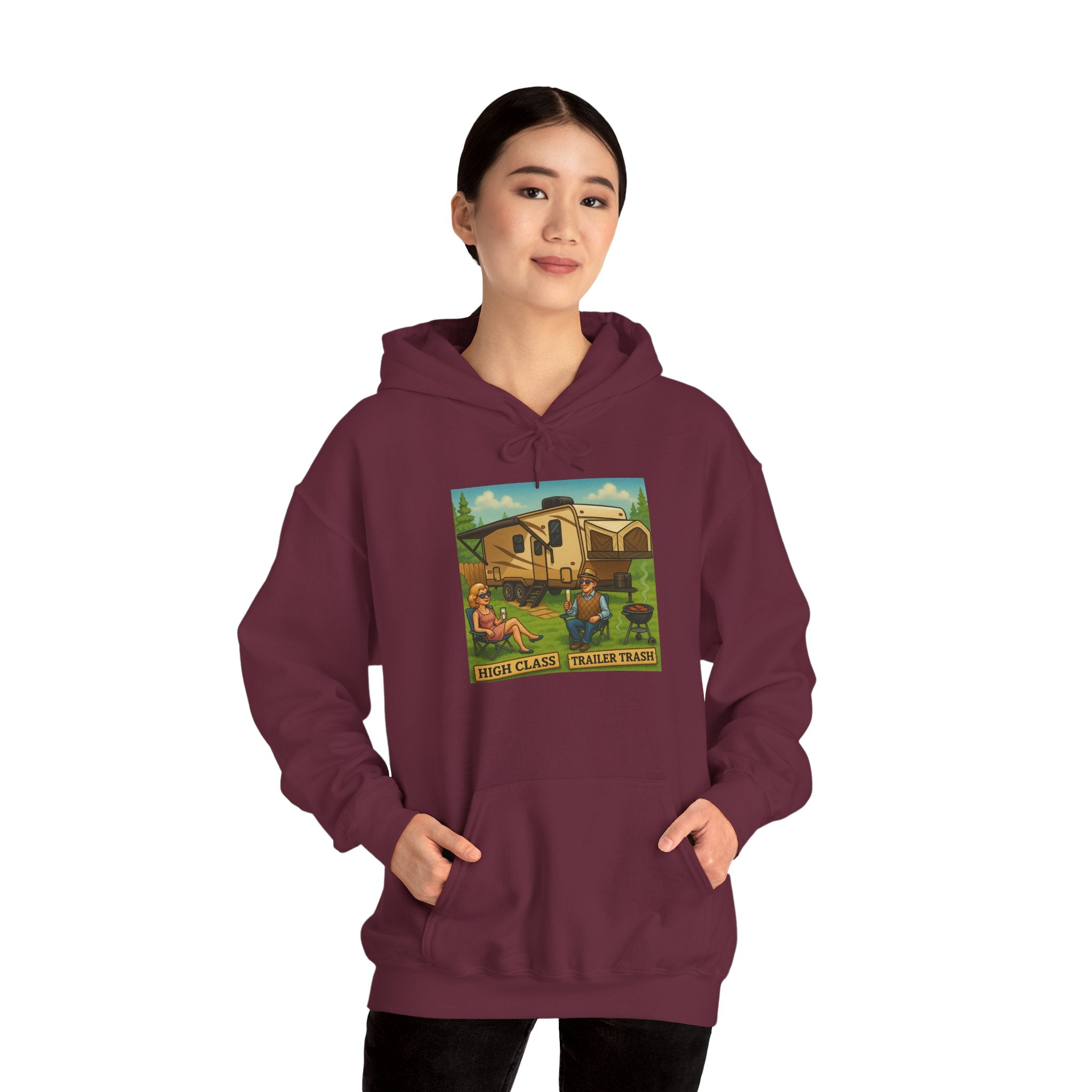 Italian Farm Scene Hoodie – Cozy Unisex Heavy Blend Sweatshirt