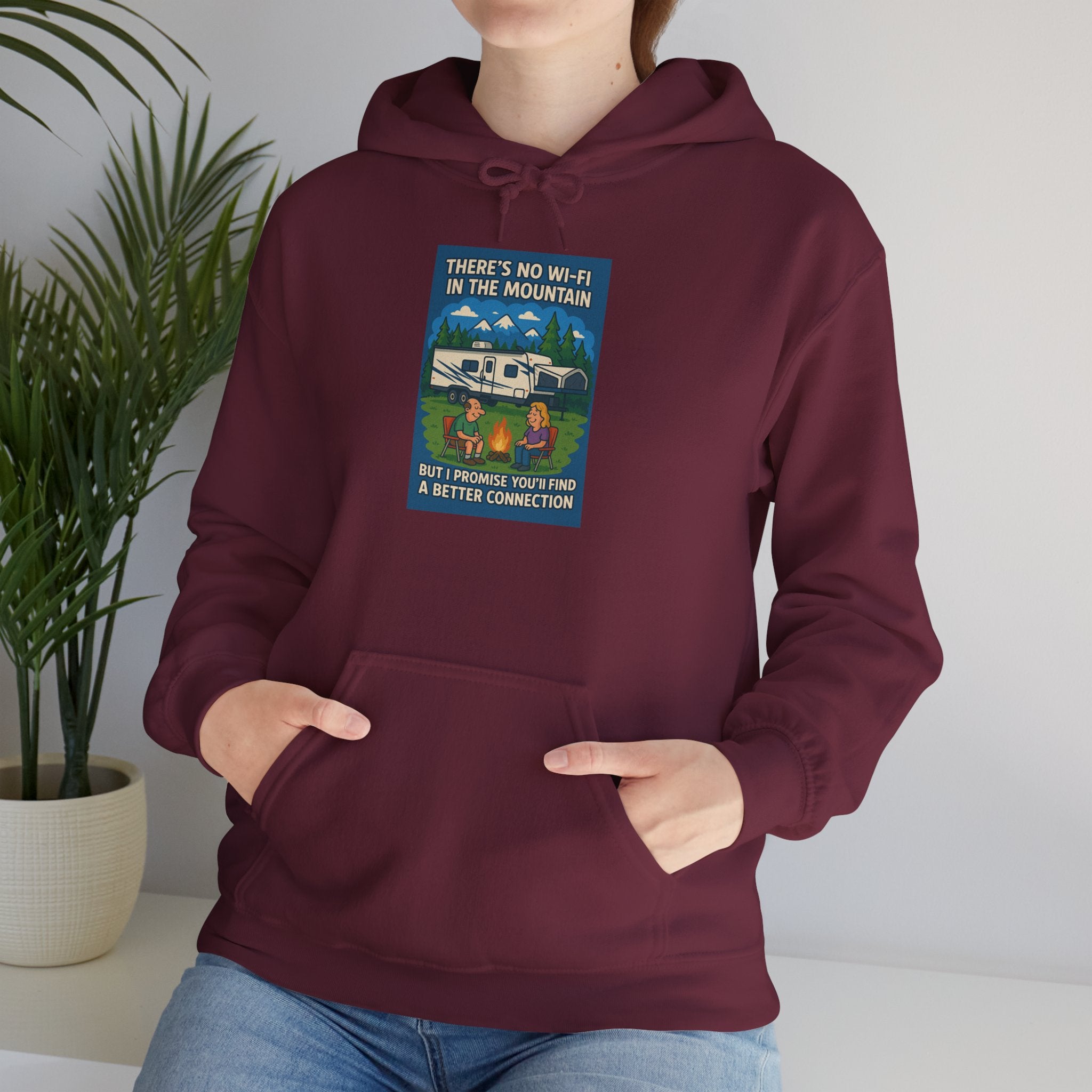 Mountain Connection Unisex Hooded Sweatshirt | Cozy Gift for Nature Lovers | Perfect for Camping, Hiking, Outdoor Adventures, and [...]