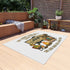 Camping Outdoor Rug - 'We Aren't Here for a Long Time' Design