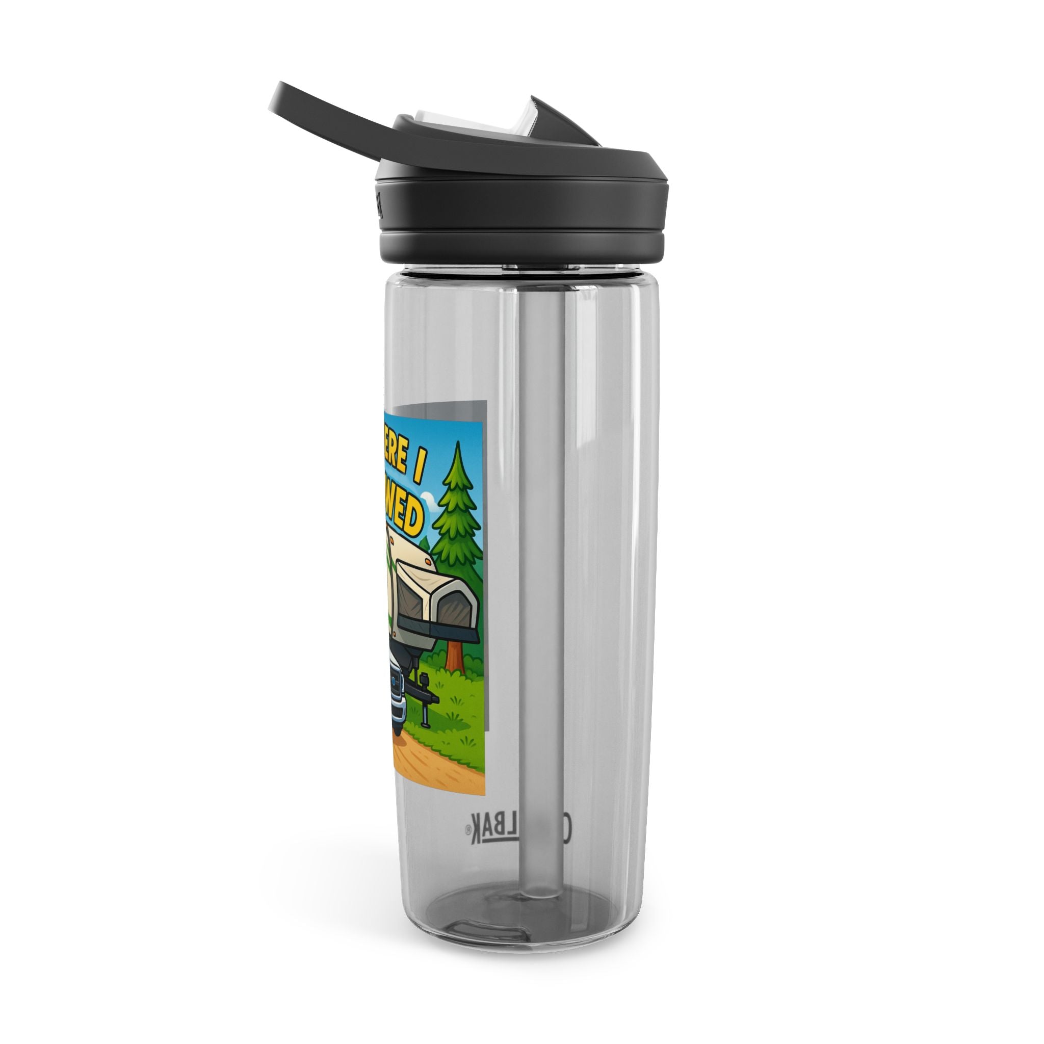 Adventure Water Bottle, Camping Hydration Bottle, RV Water Bottle, Outdoor Gear, Gifts for Campers