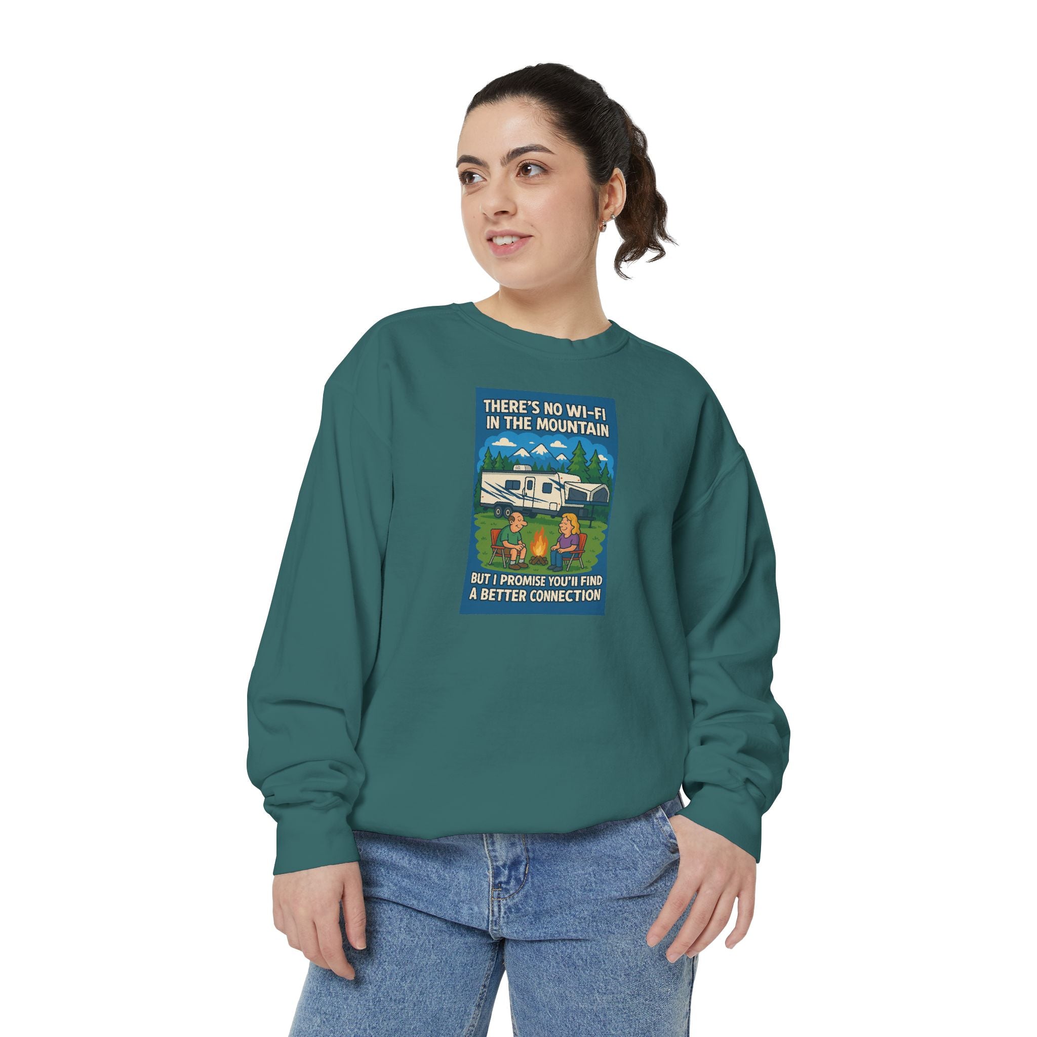 Cozy Campfire Sweatshirt - Perfect for Adventurers, Camping Enthusiasts, Family Gatherings, or Cozy Nights In, Gift Idea, Outdoor Style