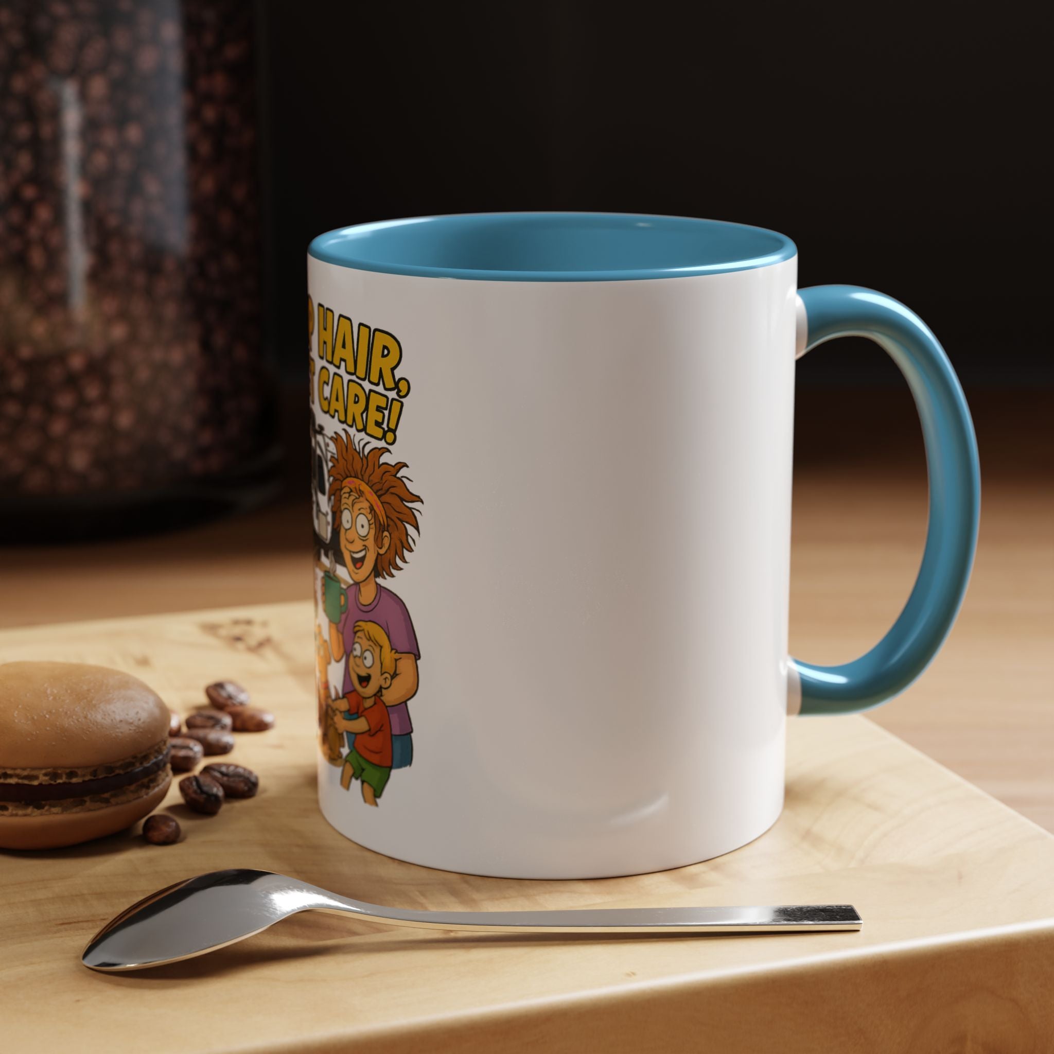 Camp Hair Coffee Mug, Funny Mug for Campers, Outdoor Lover Gift, Family Camping Mug, Humorous Coffee Cup