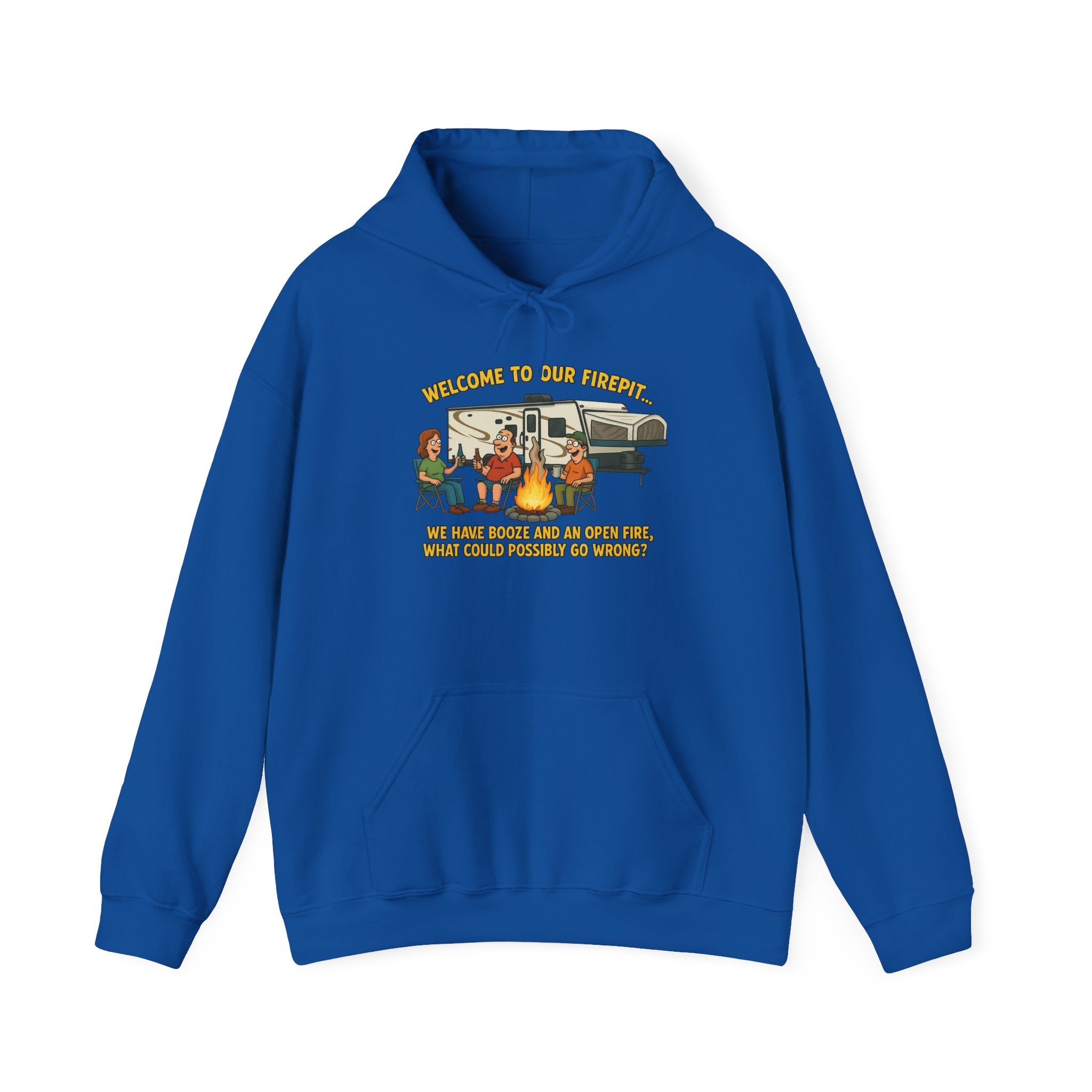 Cozy Campfire Sweatshirt | Unisex Hoodie for Outdoor Lovers, Camping Gear, Warmth for Fall, Great Gift for Nature Enthusiasts