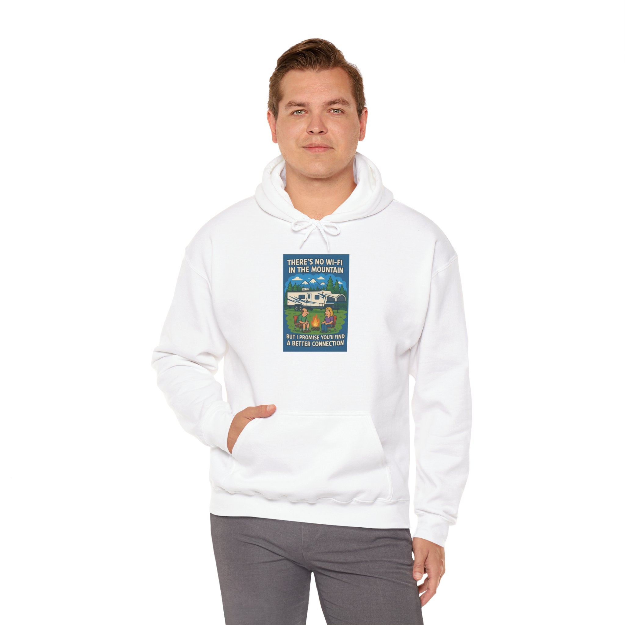 Mountain Connection Unisex Hooded Sweatshirt | Cozy Gift for Nature Lovers | Perfect for Camping, Hiking, Outdoor Adventures, and [...]