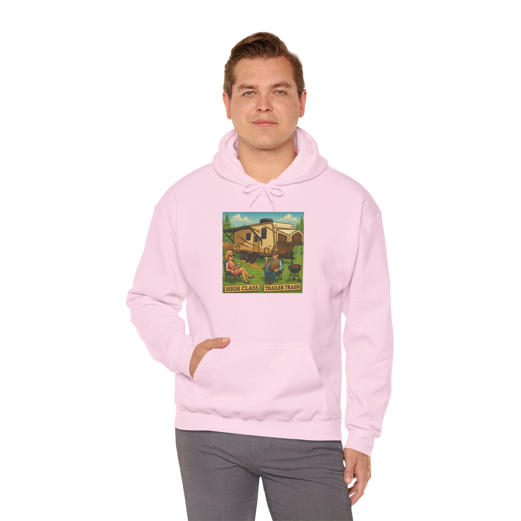 Italian Farm Scene Hoodie – Cozy Unisex Heavy Blend Sweatshirt