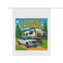 Travel Trailer Banner, RV Garden Decor, Camping Flag, Adventure Home Sign, Outdoor Decoration, Motorhome Gift