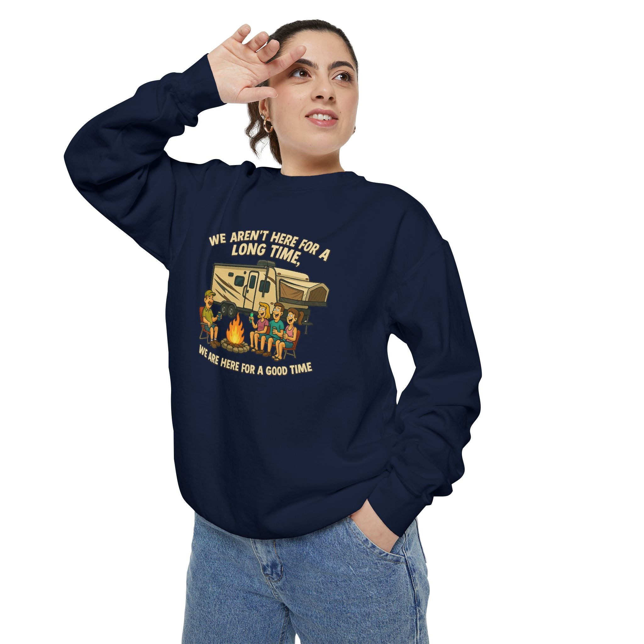 Camping Adventure Unisex Sweatshirt - Perfect for Outdoor Lovers