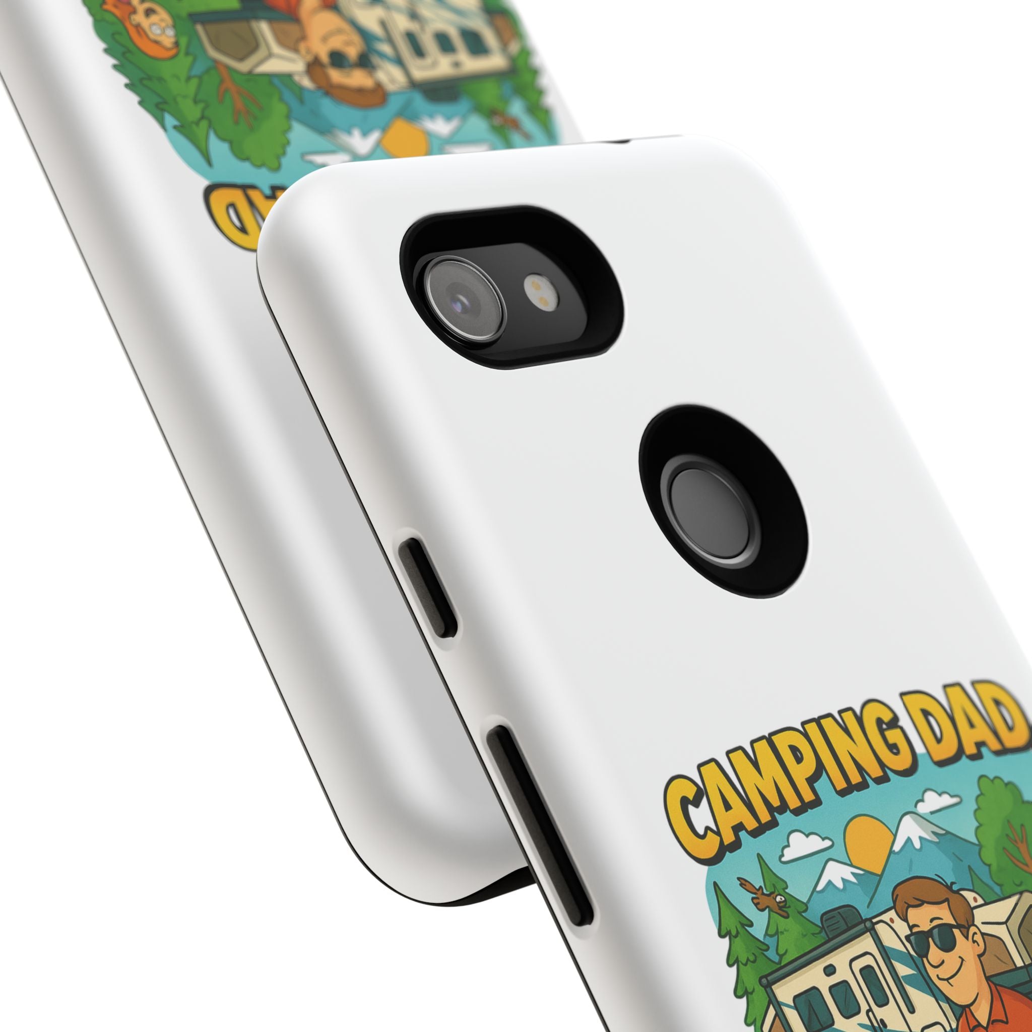 Camping Dad Phone Case - Unique Tough Cover for Outdoor Dads