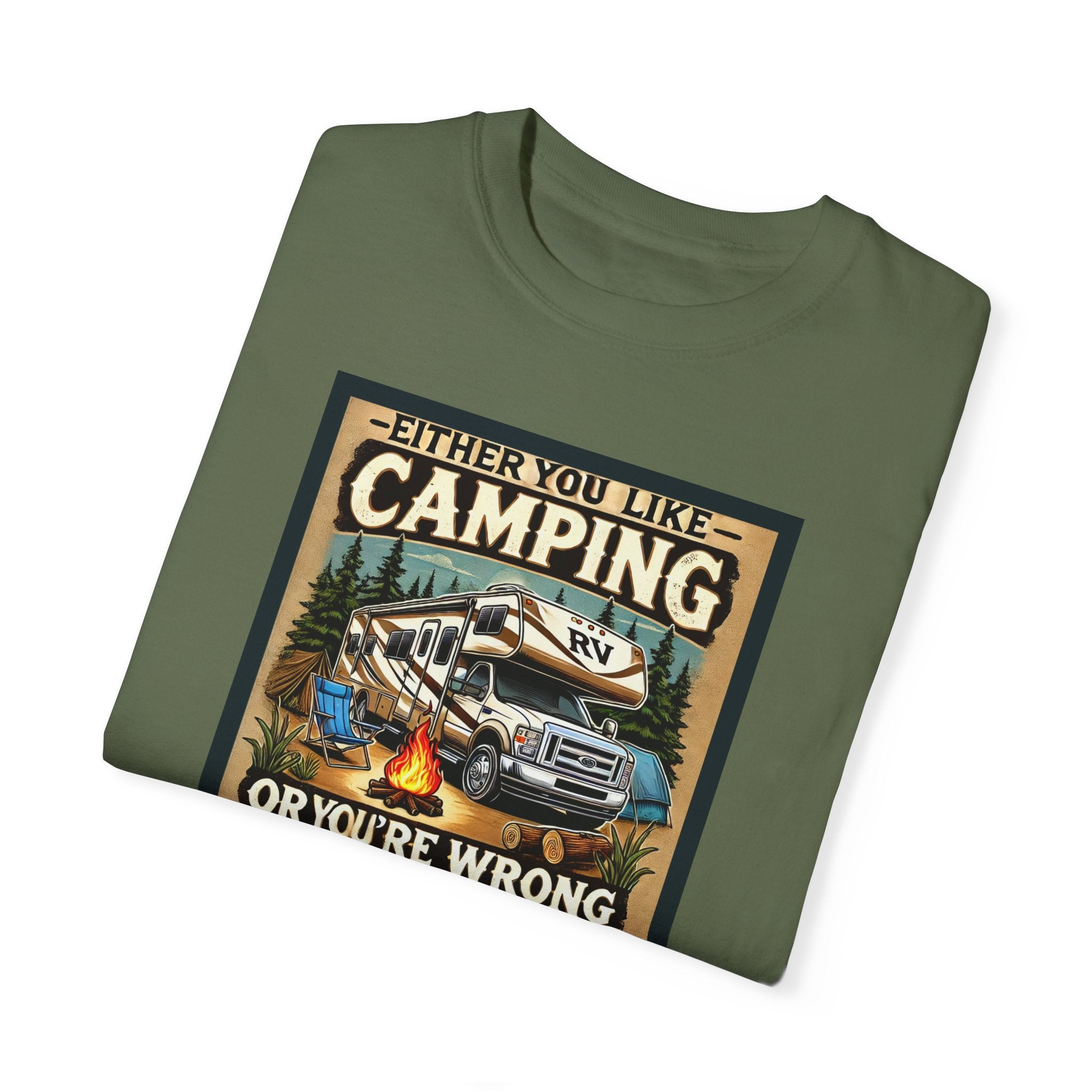 Camping Enthusiast Tee