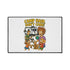 Camp Hair Don't Care Mat | Heavy Duty Floor Mat for Home, RV, Camping, Outdoor Decor, Fun Family Gift