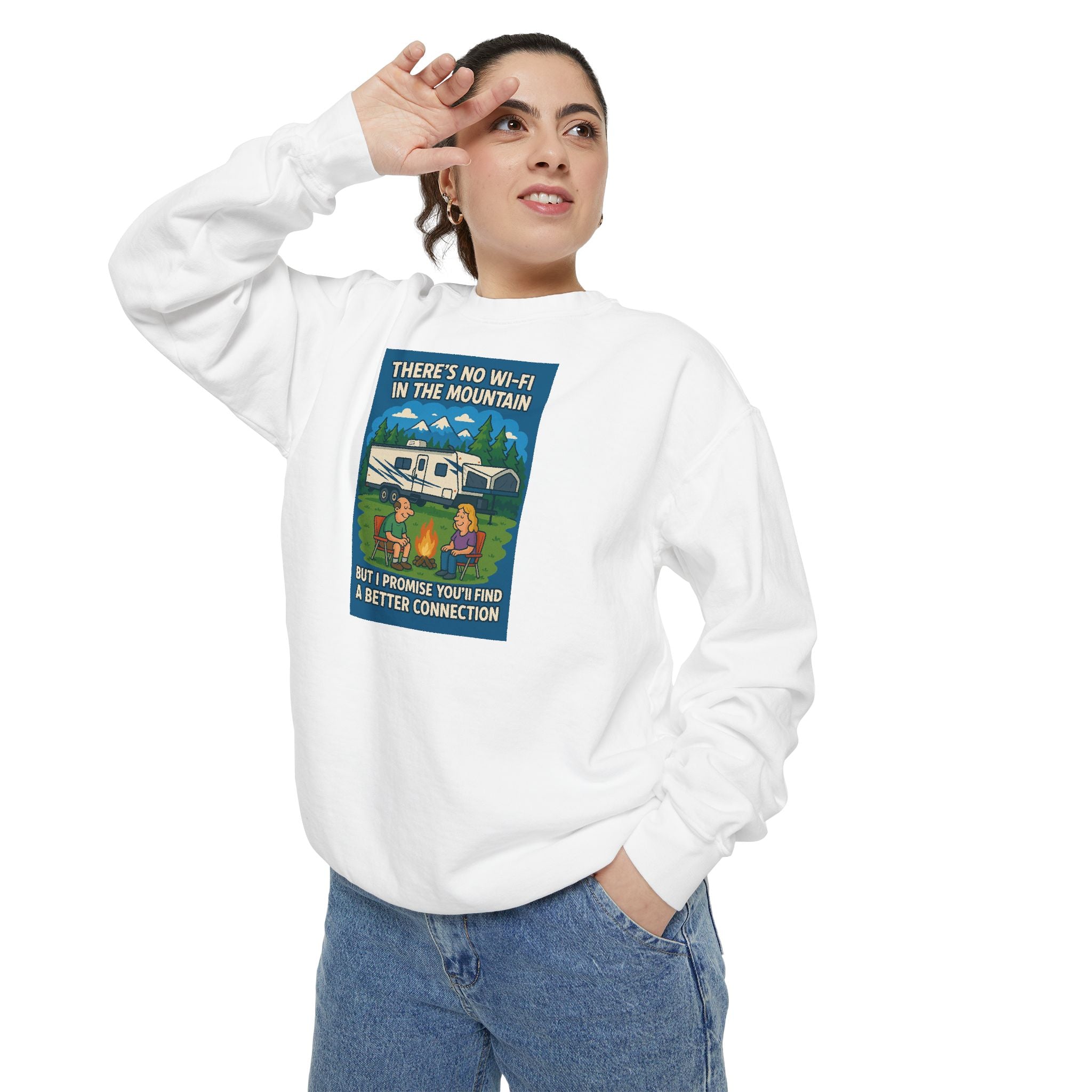 Cozy Campfire Sweatshirt - Perfect for Adventurers, Camping Enthusiasts, Family Gatherings, or Cozy Nights In, Gift Idea, Outdoor Style